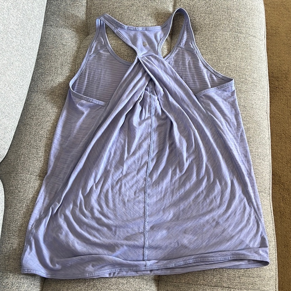 Lululemon purple tank top